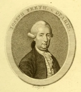 Dr. Christian Friedrich Samuel Hahnemann's apprenticeship under practical genius of medicine, Dr. Josef Freiherr von Quarin, Dr. art. lib., Dr. phil., Dr. med., at Vienna.