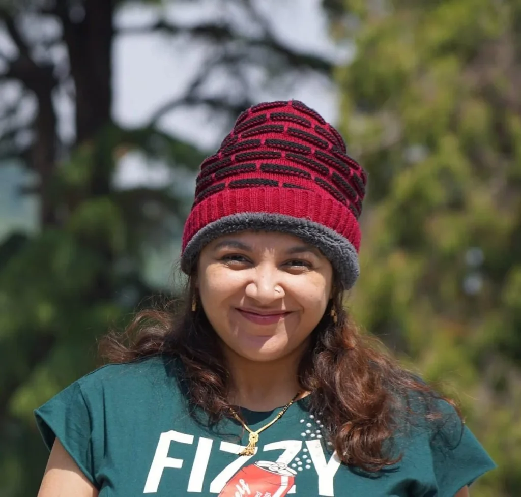 The founder of HomeopathyOne Dr. Twara Aashish in her leisure connects with nature.